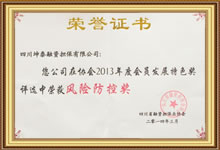 榮譽(yù)證書(shū)