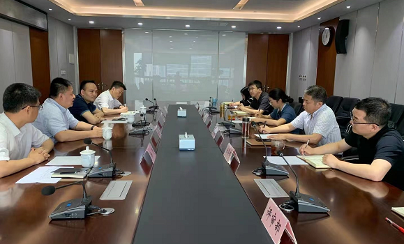 姜林帶隊(duì)拜訪四川省信用再擔(dān)保公司